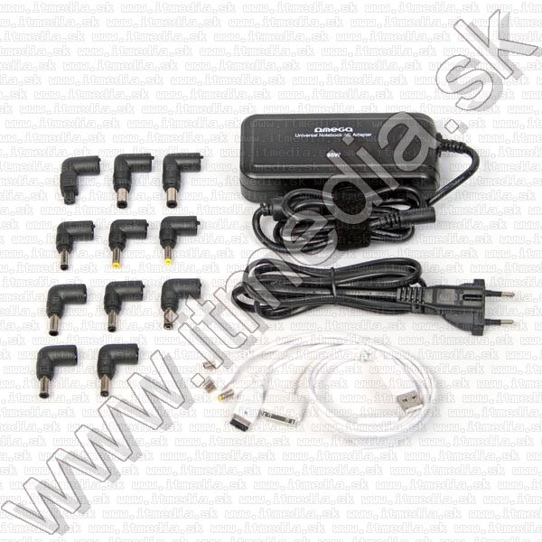 Image of Omega Universal Notebook (Laptop) charger 90W + USB (41055) (IT7924)