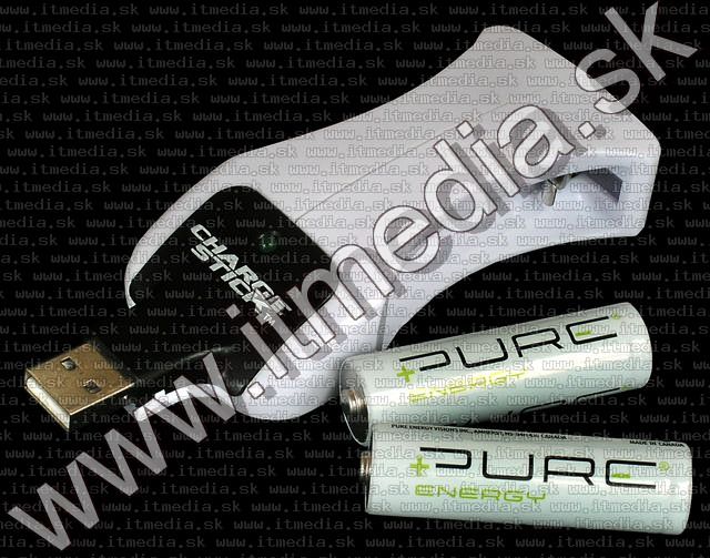 Image of PureEnergy USB battery charger +2x AA gratis (IT5157)