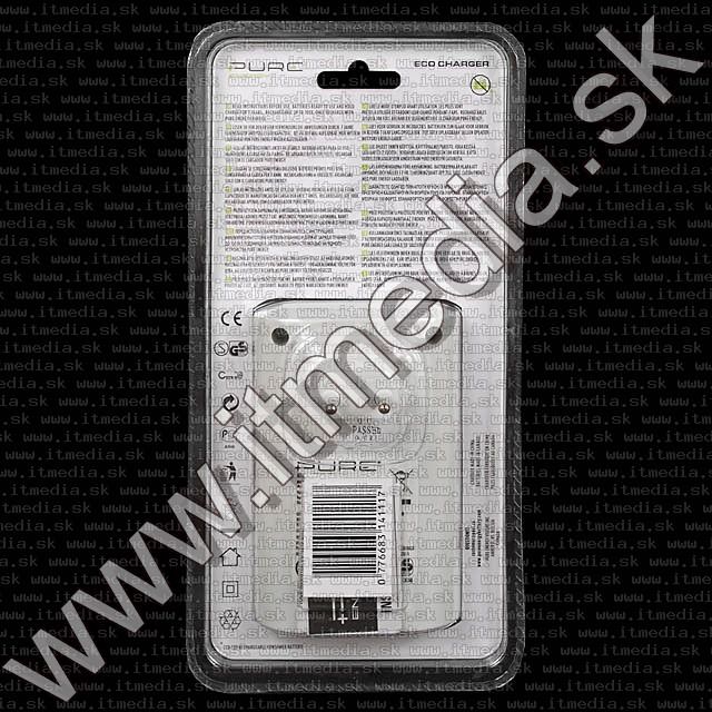 Image of PureEnergy Plugin battery charger 4-slot (463) +6 free (IT5642)