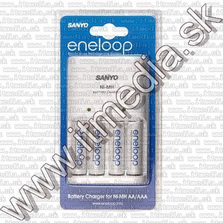 Image of SANYO Charger +4xAA Eneloop free (MQN04) (IT7431)