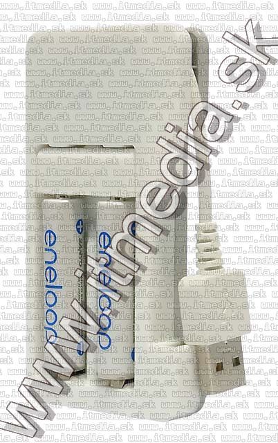 Image of SANYO USB Travel Charger +2xAA Eneloop free (IT4986)