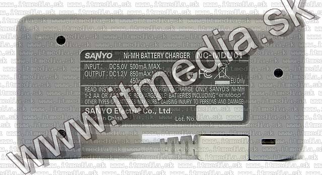 Image of SANYO USB Travel Charger +2xAA Eneloop free (IT4986)