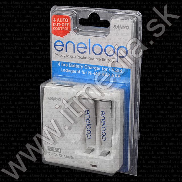 Image of SANYO Quick Charger +2xAAA Eneloop free (IT7473)