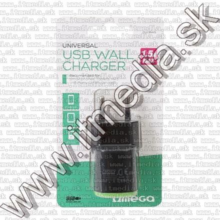 Omega Univerzális Telefon Töltő USB 1500mA *Zöld* 230V (42891) (IT11894) Image of Omega Univerzális Telefon Töltő USB 1500mA *Zöld* 230V (42891) (IT11894)