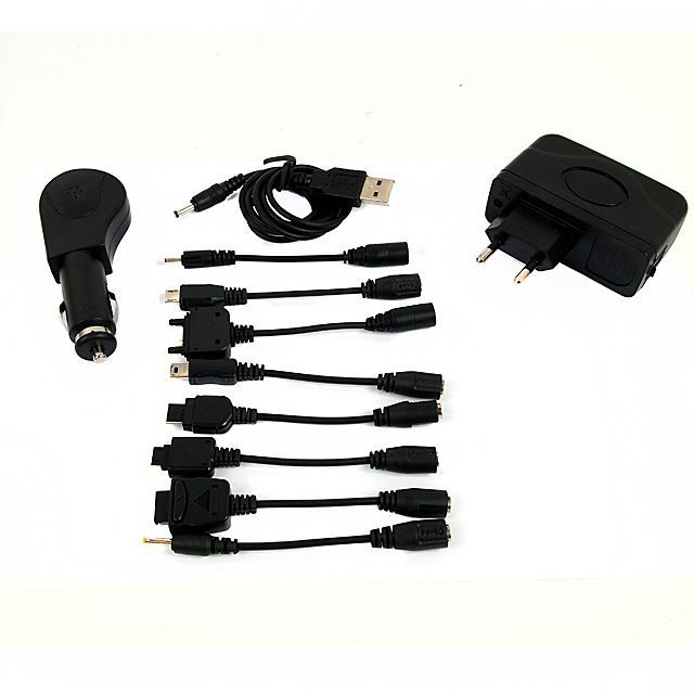 Image of Universal USB Travel Charger Kit 3-in-1 (8 adapters) (IT7316)