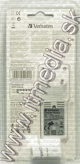 Image of Verbatim compact battery charger +2x AAA gratis (IT5148)