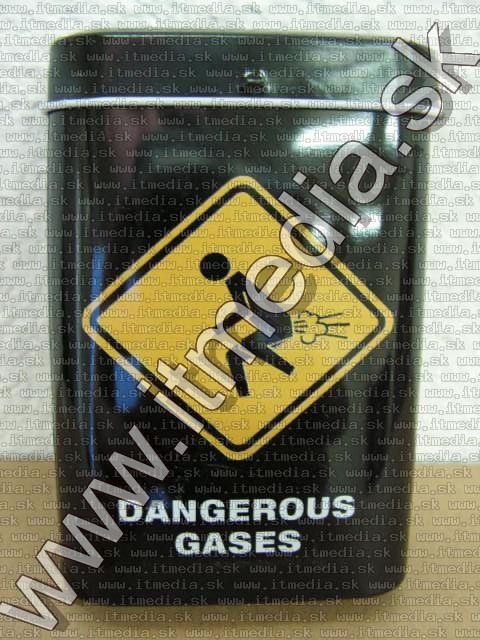 Image of Metal Cigarette Box 22x65x95mm *Dangerous Gases* (IT10115)