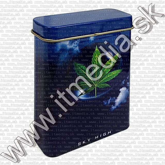 Image of Metal Cigarette Box 25x70x90mm *Ganja Sky* (IT3365)