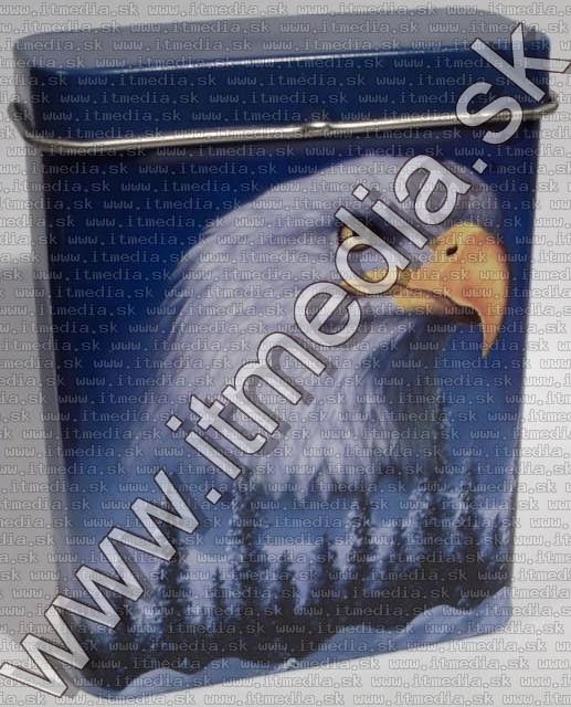 Image of Metal Cigarette Box 25x70x90mm *Eagle* (IT8656)