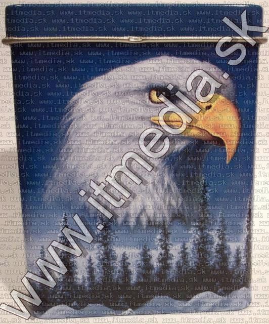 Image of Metal Cigarette Box 25x70x90mm *Eagle* (IT8656)