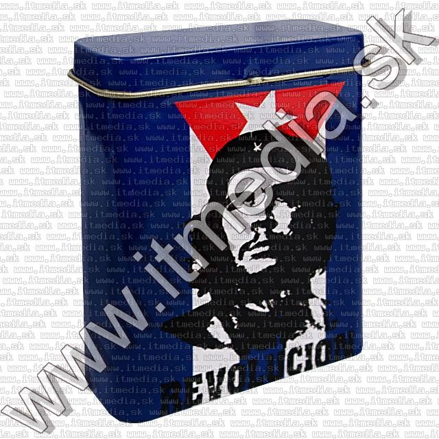 Image of Metal Cigarette Box 25x70x90mm *Revolucion* (IT8655)