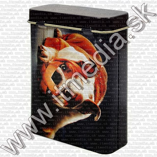 Image of Metal Cigarette Box 25x70x90mm *Silent Dog* (IT8693)