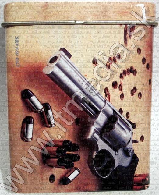 Image of Metal Cigarette Box 25x70x90mm *Smith and Wesson* (IT8657)