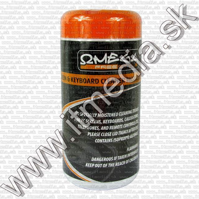 Image of Omega FS5855 100x Wet Cleaning Tissues (IT1238)