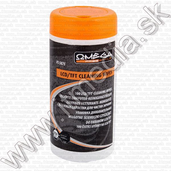 Image of Omega FS5875 Wet Cleaning Tissues 100-set (LCD TFT) (IT4433)