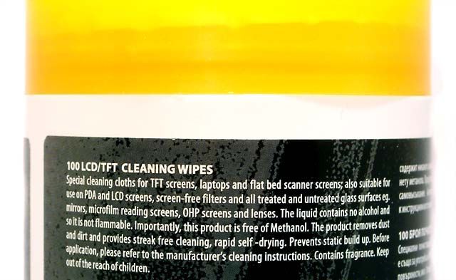 Image of Omega FS5875 Wet Cleaning Tissues 100-set (LCD TFT) (IT4433)