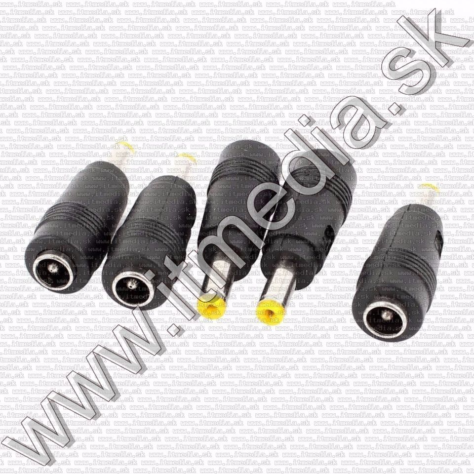 DC connector adapter 5.5x2.1mm Socket to 4x2.1mm Plug (IT13176) Image of DC connector adapter 5.5x2.1mm Socket to 4x2.1mm Plug (IT13176)