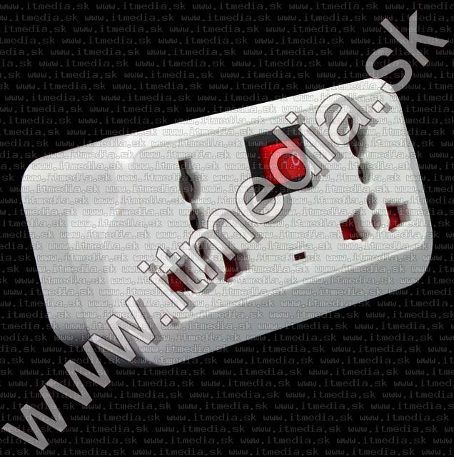 Image of EURO-UK Connector Adapter+Splitter with Switch + Ground (IT7228)