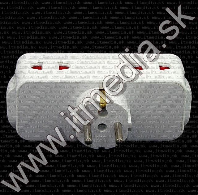 Image of EURO-UK Connector Adapter+Splitter with Switch + Ground (IT7228)