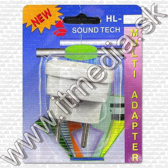 Image of EURO->EU/USA Connector splitter/converter 2x (IT4015)