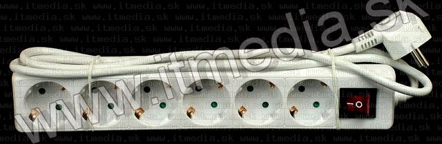 Image of Powerline 6x Connector 1.5m + Switch (IT0874)
