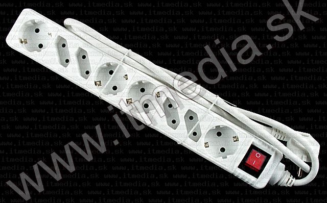 Image of Powerline 8x Connector 1.4m + Switch (IT6797)