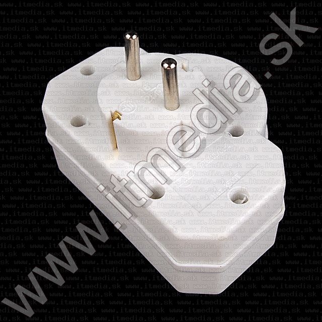 Image of Powerline Triple Connector splitter with Switch (IT8981)