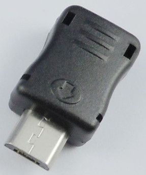 Image of MicroUSB connector **plastic housing** (Male) (IT10078)