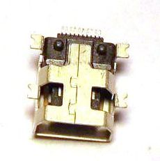 Image of miniUSB 2.0 connector *PANEL MOUNTABLE* (Female) No. 13 (IT10977)