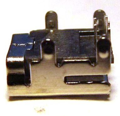 Image of miniUSB 2.0 connector *PANEL MOUNTABLE* (Female) No. 16 (IT10980)