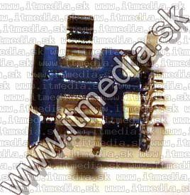 Image of microUSB 2.0 OTG connector *PANEL MOUNTABLE* (Female) No. 9 (IT10973)