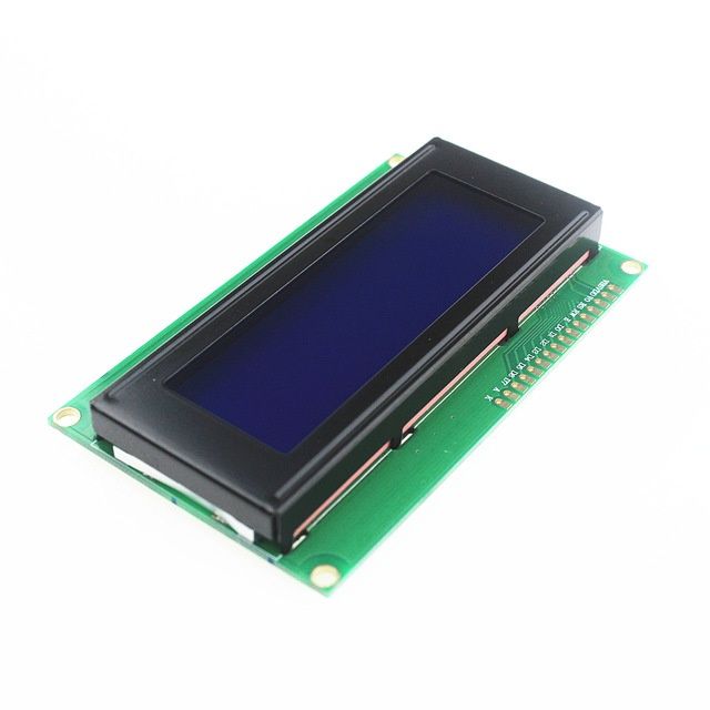 Image of LCD character *DISPLAY* 2004 (Arduino) 4x20 char Blue (IT12389)