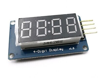 Image of LED 7-segment *4 Clock DISPLAY i2c (Arduino) (IT12390)