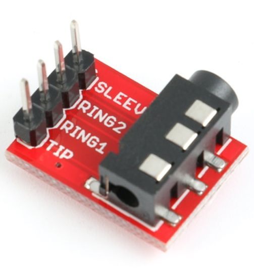 Image of Jack 3.5mm Connector module (Arduino) Analogue 4-pin (IT13906)