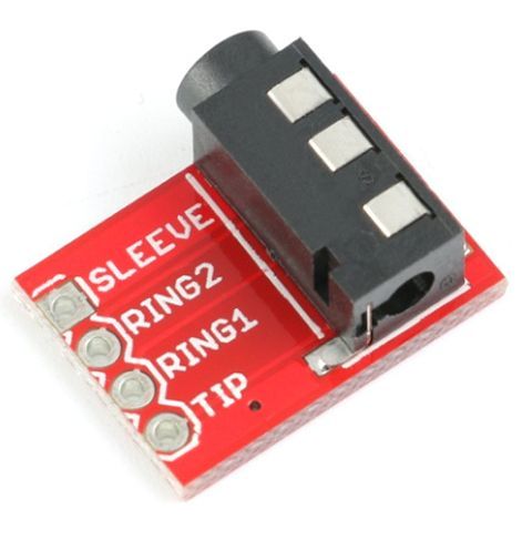 Image of Jack 3.5mm Connector module (Arduino) Analogue 4-pin (IT13906)
