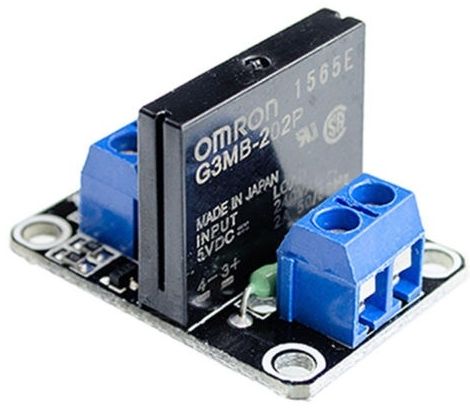 Image of DC relé modul 5V SSR 1-csatornás (Arduino) (IT12559)