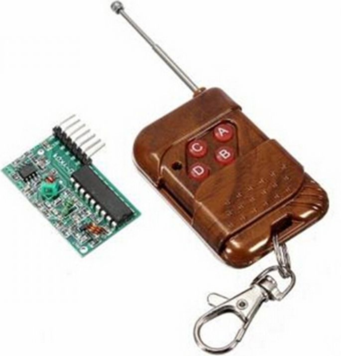 Image of RF remote Controller Set 4Ch (Arduino) (IT12897)