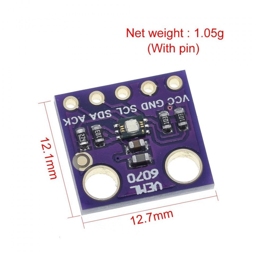Image of UV-A érzékelő modul (Arduino) VEML6070 (IT14557)
