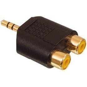 Image of Jack (3.5) - 2x RCA converter (A19) (IT2391)