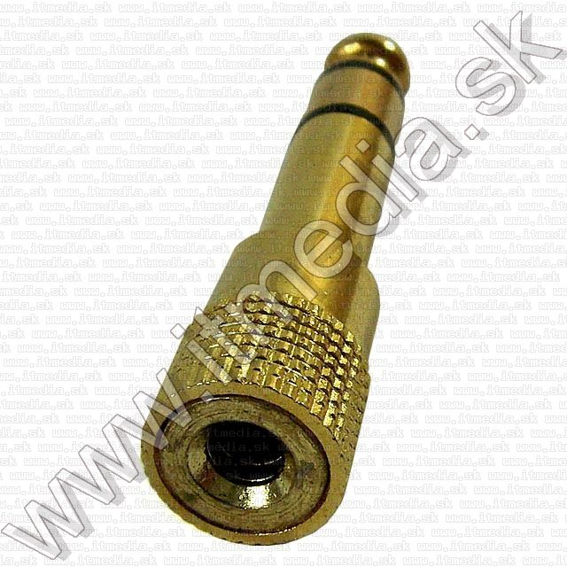 Image of Jack (3.5) - Jack (6.3) converter *GOLD* (IT7793)
