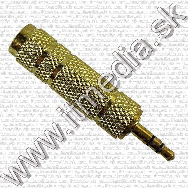 Image of Jack (6.3) - Jack (3.5) converter *GOLD* (IT7794)