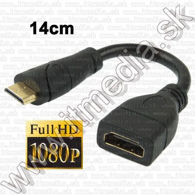 Image of HDMI anya - mini-HDMI apa konverter kábel (IT9157)