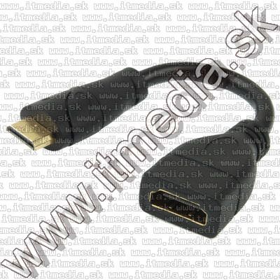 Image of HDMI anya - mini-HDMI apa konverter kábel (IT9157)