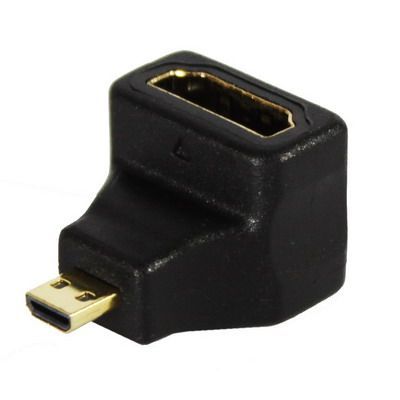 Image of HDMI female - *micro* HDMI *L* male converter adapter (IT8182)