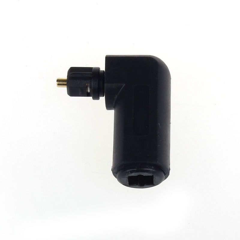 Image of Toslink (S-PDIF) Optical Adapter 90 degrees rotate (IT12020)