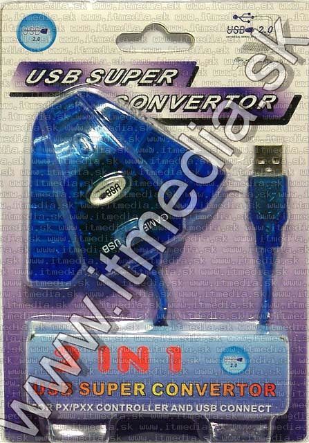 Image of 2-in-1 PlayStation-2 to USB converter BULK (IT4731)