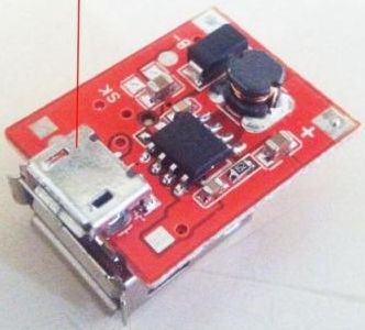 Image of USB Power bank board *USB out* OTG in (Li-Ion) (IT11115)