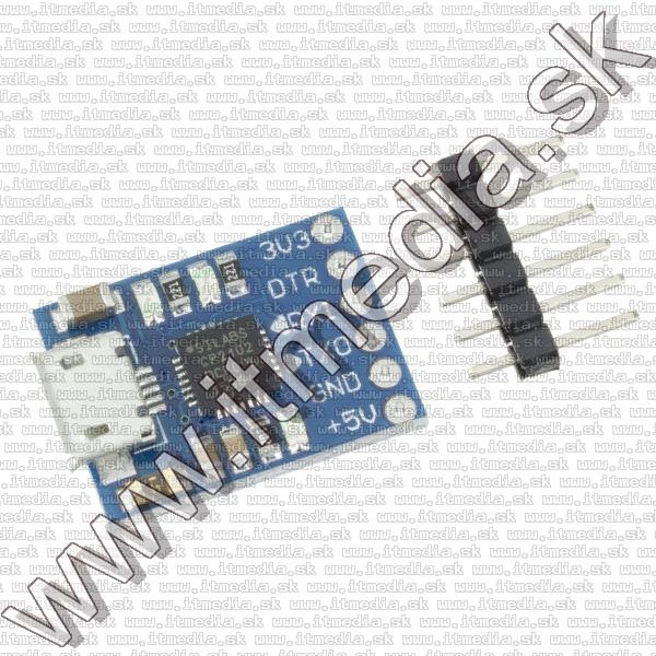 Image of USB to RS-232 adapter TTL CP2102 UART Serial Converter (microUSB) (IT13504)