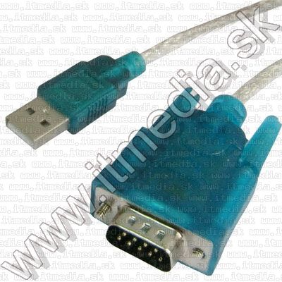 Image of USB to RS-232 compatible (serial) converter cable *Double IC* (IT7875)