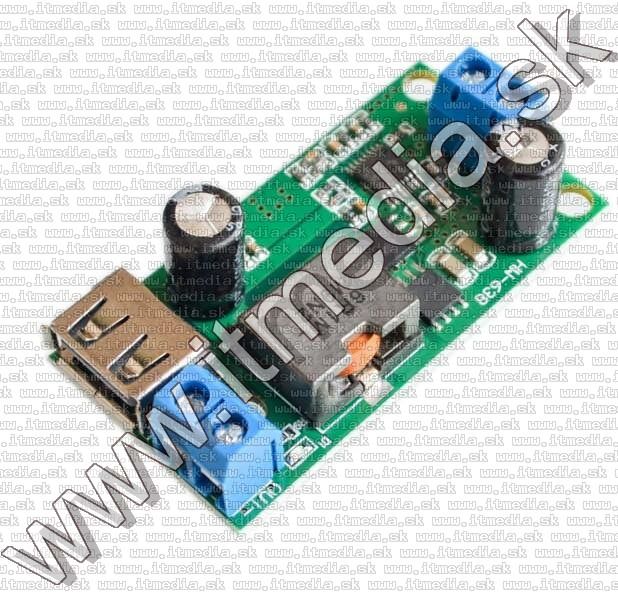 DC-DC Voltage Buck Converter IN 9..35V to 5V 5A 25W (IT13438) Image of DC-DC Voltage Buck Converter IN 9..35V to 5V 5A 25W (IT13438)